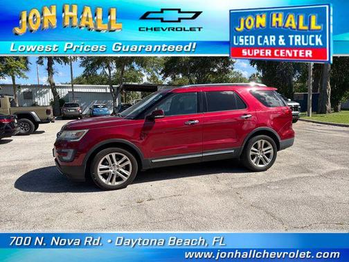 RUBY RED METALLIC TINTED CC 2017 Ford Explorer Limited