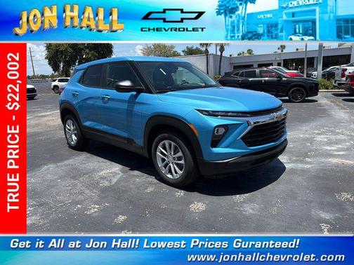 Marina Blue Metallic 2026 Chevrolet Trailblazer LS