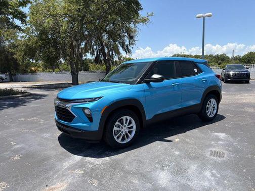 Marina Blue Metallic 2026 Chevrolet Trailblazer LS