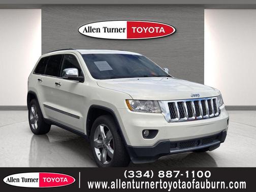 Stone White Clearcoat 2012 Jeep Grand Cherokee Overland