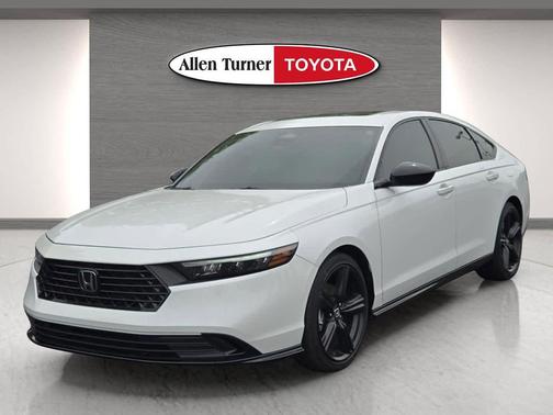 Platinum White Pearl 2023 Honda Accord Hybrid Sport-L