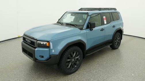 Blue 2026 Toyota Land Cruiser Base