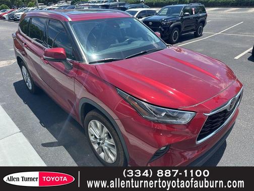 Ruby Flare Pearl 2023 Toyota Highlander Limited
