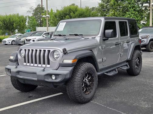 Billet Silver Metallic Clearcoat 2020 Jeep Wrangler Unlimited Sport