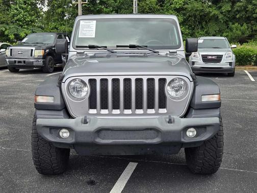 Billet Silver Metallic Clearcoat 2020 Jeep Wrangler Unlimited Sport