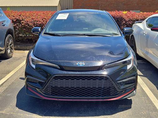 Midnight Black Metallic 2023 Toyota Corolla Hybrid SE Infrared