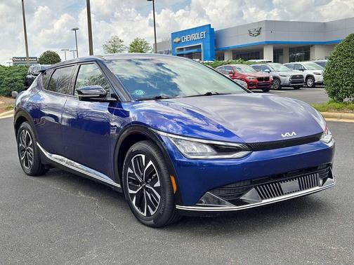 Yacht Blue 2022 Kia EV6 Wind