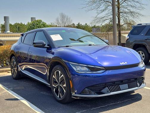 Yacht Blue 2022 Kia EV6 Wind