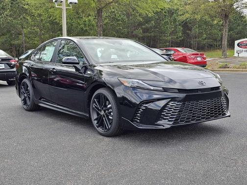 Midnight Black Metallic 2026 Toyota Camry Nightshade