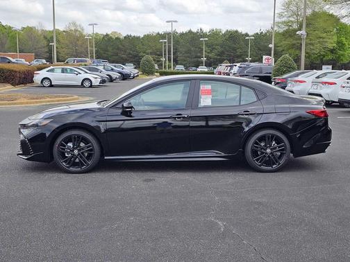 Midnight Black Metallic 2026 Toyota Camry Nightshade