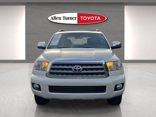 Blizzard Pearl 2017 Toyota Sequoia Platinum