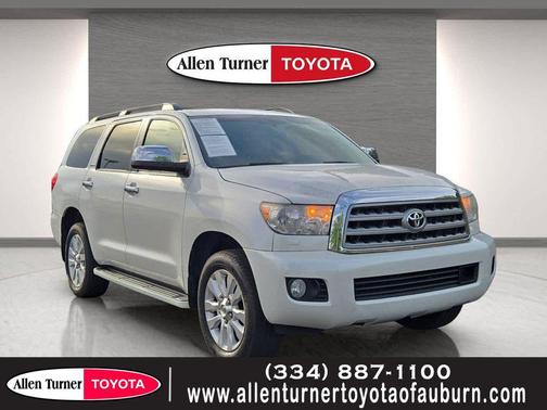 Blizzard Pearl 2017 Toyota Sequoia Platinum