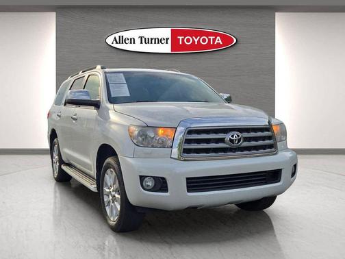 Blizzard Pearl 2017 Toyota Sequoia Platinum