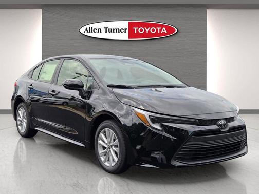 Midnight Black Metallic 2026 Toyota Corolla Hybrid LE