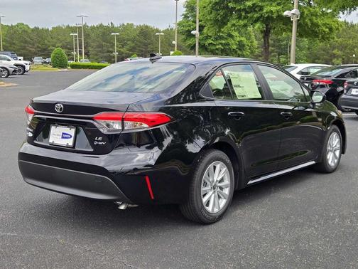 Midnight Black Metallic 2026 Toyota Corolla Hybrid LE