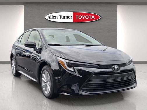 Midnight Black Metallic 2026 Toyota Corolla Hybrid LE