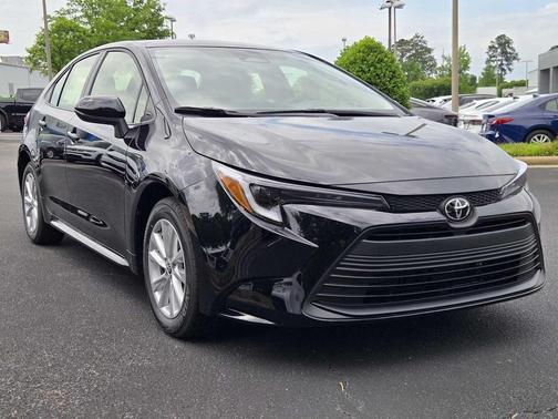 Midnight Black Metallic 2026 Toyota Corolla Hybrid LE
