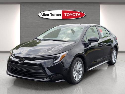 Midnight Black Metallic 2026 Toyota Corolla Hybrid LE