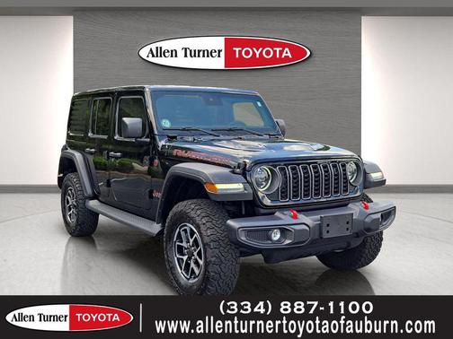Black Clearcoat 2024 Jeep Wrangler Rubicon