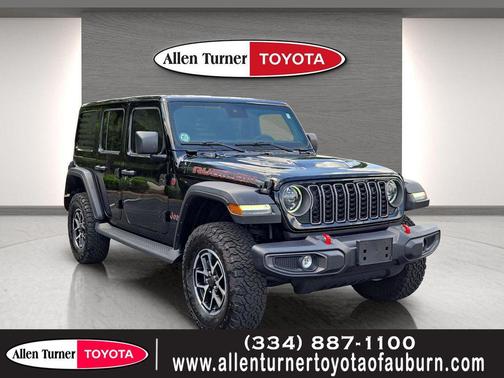 Black Clearcoat 2024 Jeep Wrangler Rubicon