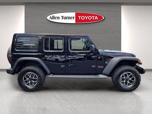 Black Clearcoat 2024 Jeep Wrangler Rubicon