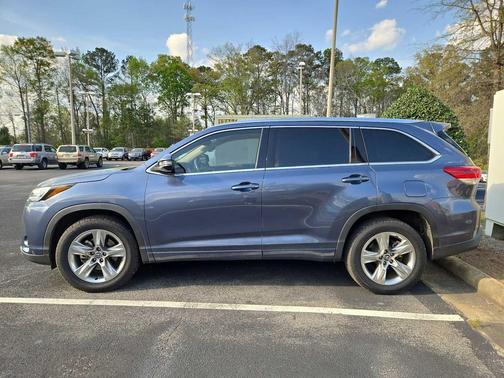 Shoreline Blue Pearl 2019 Toyota Highlander Limited