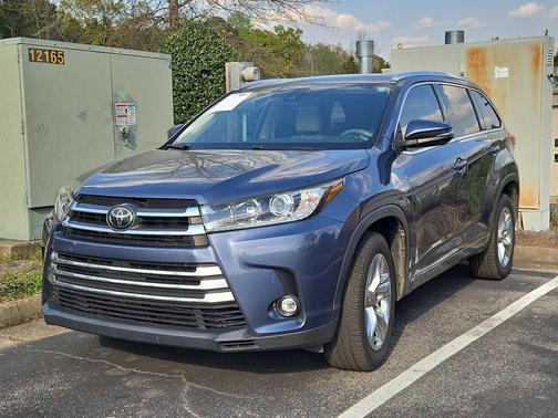 Shoreline Blue Pearl 2019 Toyota Highlander Limited