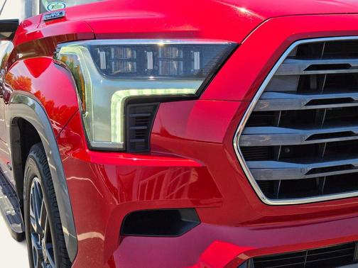 Supersonic Red 2024 Toyota Sequoia Limited
