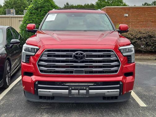 Supersonic Red 2024 Toyota Sequoia Limited