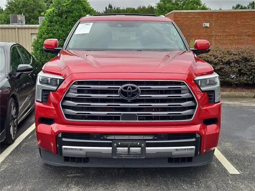 Supersonic Red 2024 Toyota Sequoia Limited