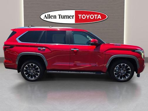 Supersonic Red 2024 Toyota Sequoia Limited