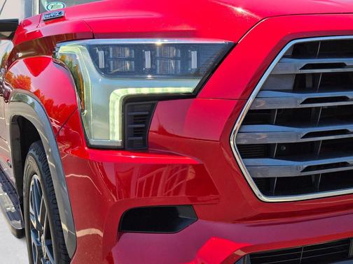 Supersonic Red 2024 Toyota Sequoia Limited