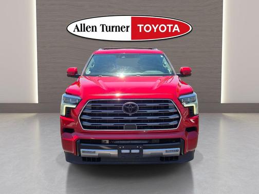Supersonic Red 2024 Toyota Sequoia Limited