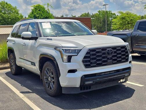 Wind Chill Pearl 2024 Toyota Sequoia Platinum
