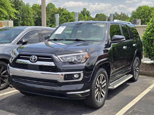 Midnight Black Metallic 2021 Toyota 4Runner Limited