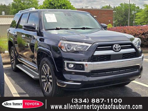Midnight Black Metallic 2021 Toyota 4Runner Limited