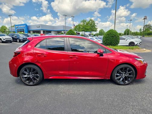 Finish Line Red 2023 Toyota Corolla XSE