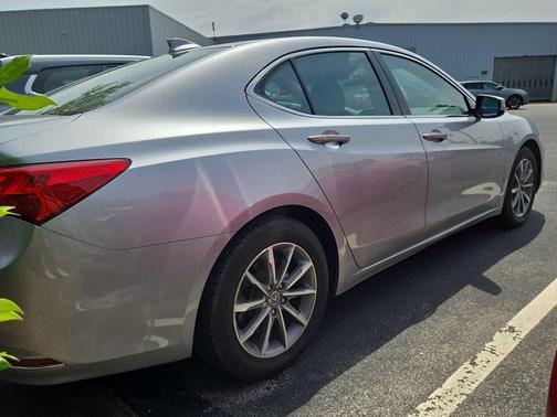 Lunar Silver Metallic 2018 Acura TLX Base