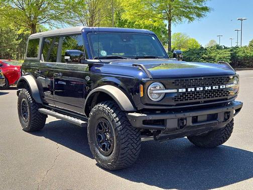 Antimatter Blue Metallic 2021 Ford Bronco Wildtrak