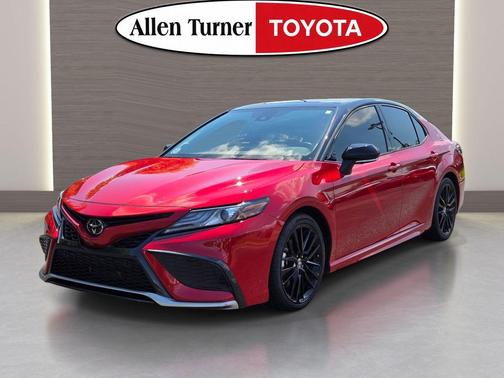 Midnight Black Metallic 2024 Toyota Camry XSE