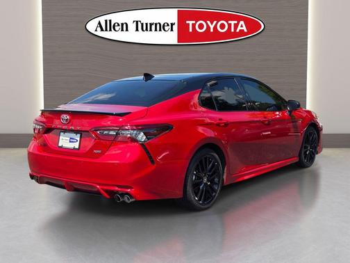 Midnight Black Metallic 2024 Toyota Camry XSE