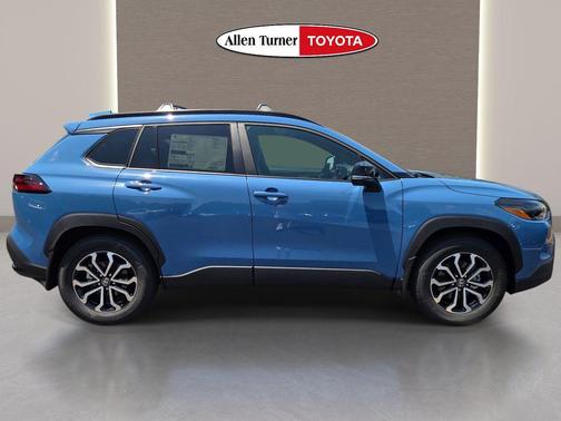Blue 2026 Toyota Corolla Cross Hybrid SE