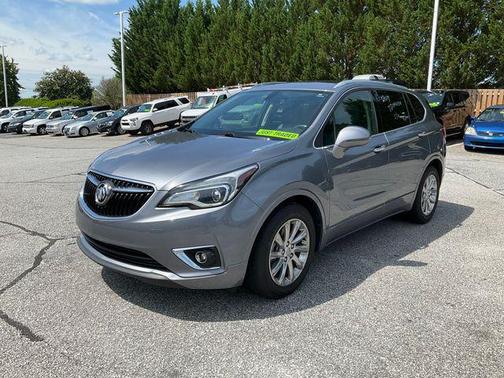 Satin Steel Metallic 2019 Buick Envision Essence