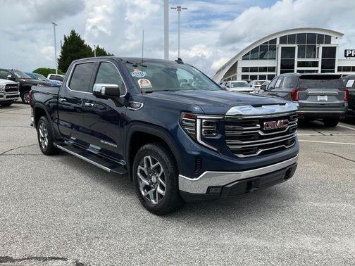 Pacific Blue Metallic 2023 GMC Sierra 1500 SLT