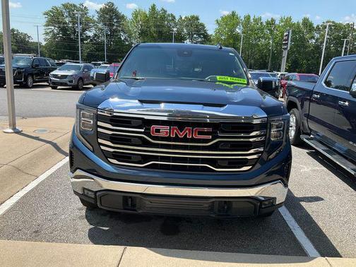 Pacific Blue Metallic 2023 GMC Sierra 1500 SLT