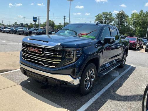 Pacific Blue Metallic 2023 GMC Sierra 1500 SLT