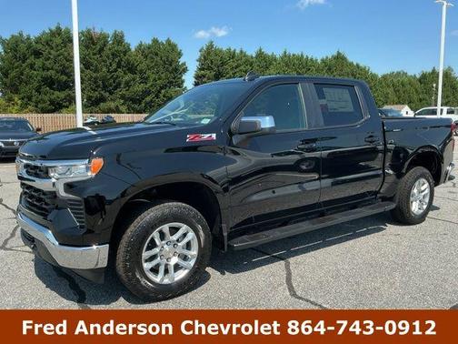 Black 2026 Chevrolet Silverado 1500 LT