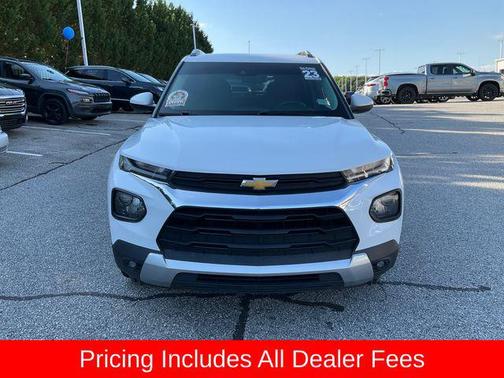 Summit White 2023 Chevrolet Trailblazer LT