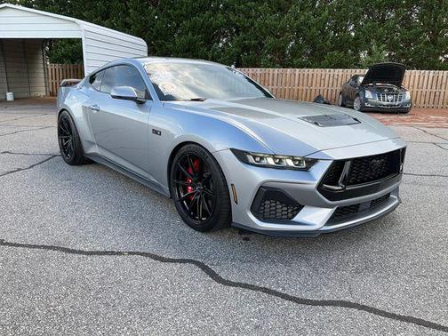 Iconic Silver Metallic 2025 Ford Mustang GT Premium