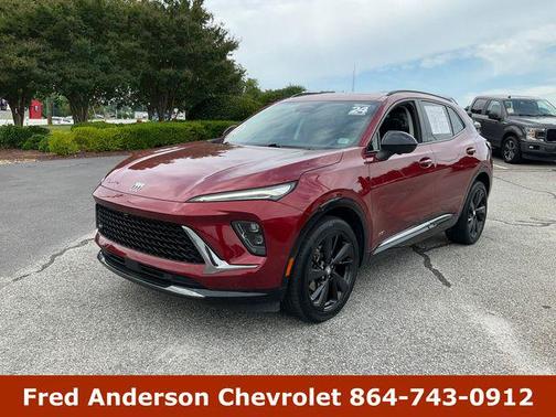 Cinnabar Metallic 2024 Buick Envision Sport Touring AWD